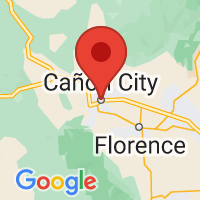 Map of Canon City, CO US